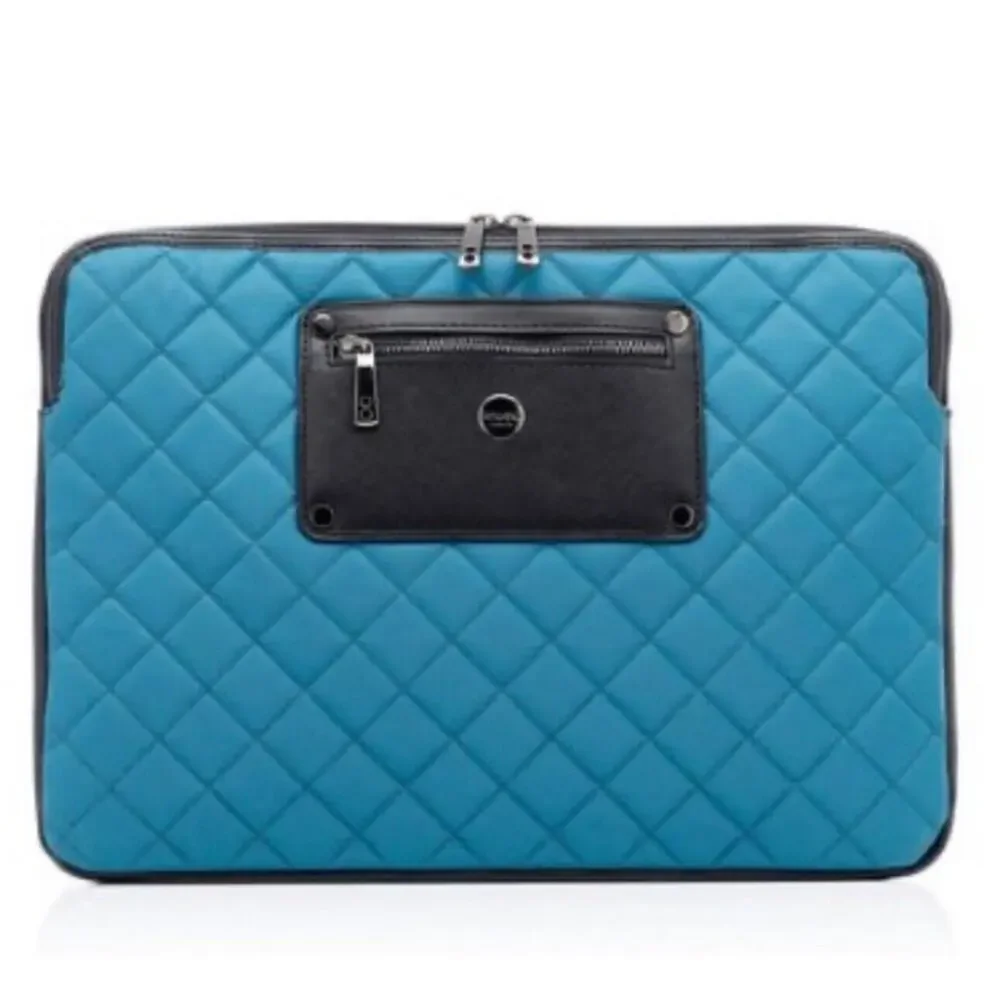 Teal ChromeBook or MacBook Air Laptop Sleeves 11”‎ Knomo London Quilted